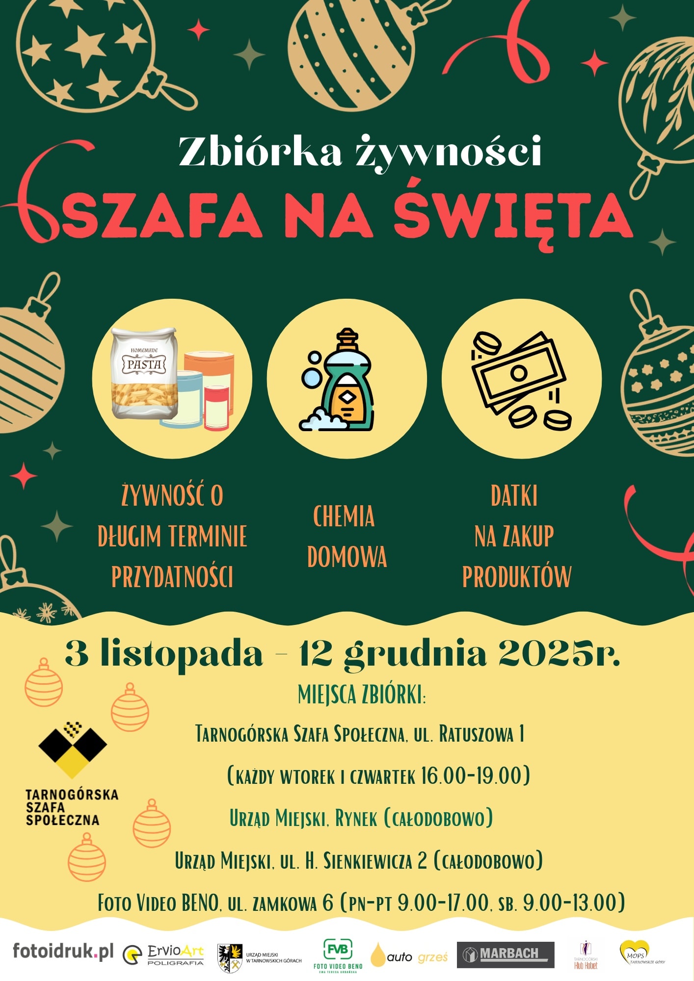 Szafa na święta – trwa zbiórka!