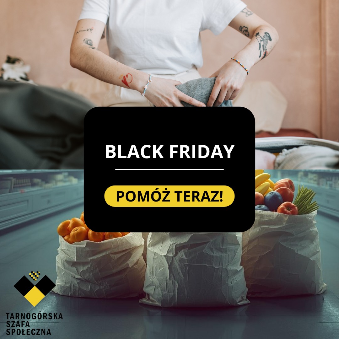  Black Friday inaczej — zamiast kupować, możesz pomóc! 