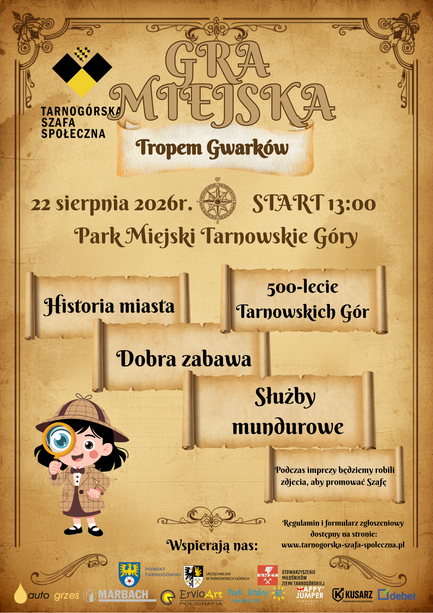 Gra miejska „TROPEM GWARKÓW”